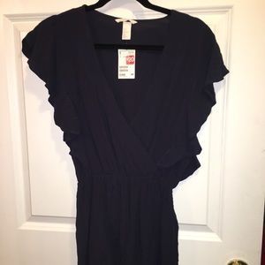 NWT H&M Navy Romper